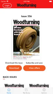 woodturning magazine iPhone Captures Décran 1