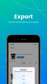 barcloud app - barcode scanner iPhone Captures Décran 1