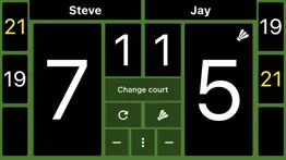 simple badminton scoreboard iphone images 2