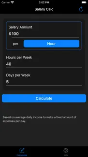 salary calculator - pay calc iphone images 3