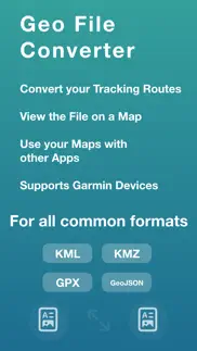 geo file converter - gpx kml iphone resimleri 1