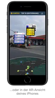 sprit widget -die neue tankapp iphone bildschirmfoto 2