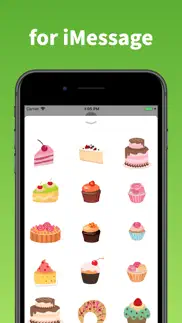 cakes and donut stickers emoji iphone resimleri 3