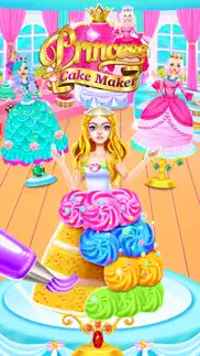 rainbow princess cake maker iphone images 1