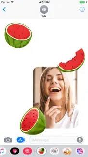animated watermelon stickers iphone images 3