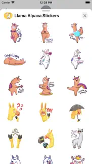 llama alpaca stickers iphone images 3