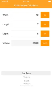 cubic inches calculator pro iphone images 2