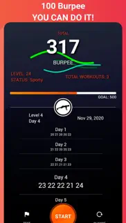 100 burpee workout 2021 iphone images 1