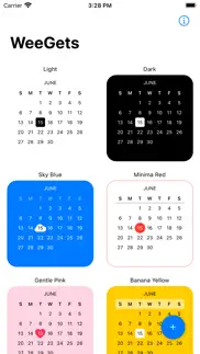 weegets - calendar home widget iphone images 3