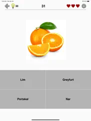 meyve ve sebze - resim sınav ipad resimleri 4