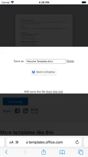 save to dropbox for safari iphone images 2