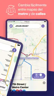 mapa interactivo de la metro iphone capturas de pantalla 2