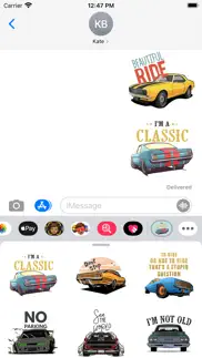 american vintage car stickers iphone images 1