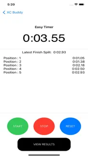 xc buddy race timer iphone images 4