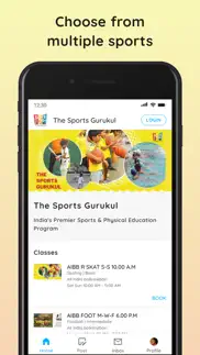 the sports gurukul iPhone Captures Décran 1