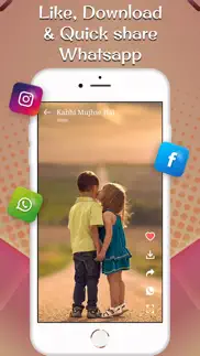 full screen video status app iPhone Captures Décran 3