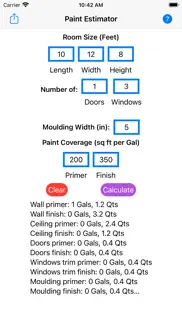room paint estimator iphone images 1