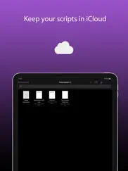teleprompter - smart prompts iPad Captures Décran 2