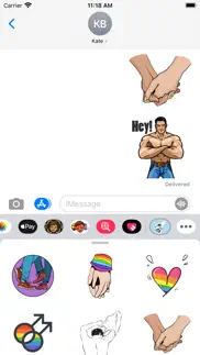 pride gay guy stickers iphone images 1