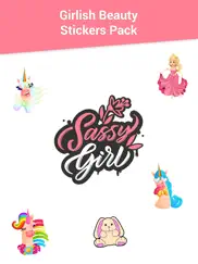 girlish beauty stickers ipad images 1