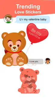 teddy love stickers iphone images 4
