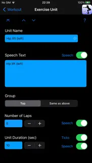 workout speech timer iphone images 3