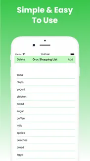 ez grocery list iq app iphone images 1