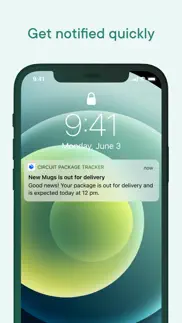 circuit package tracker iPhone Captures Décran 3