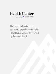 health center, by mount sinai ipad images 1