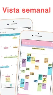 n calendario - agenda sencilla iphone capturas de pantalla 2