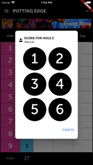 putting edge scorecard iphone images 2