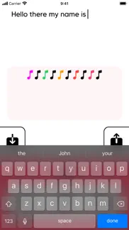 word types - create music iPhone Captures Décran 4