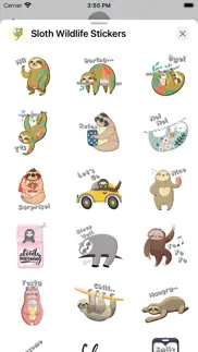 sloth wildlife stickers iphone images 2