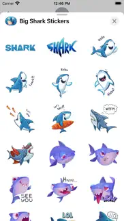 big shark stickers iphone images 2