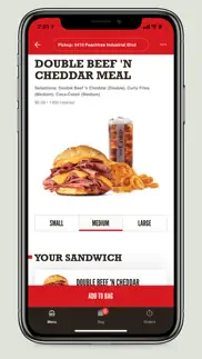 arby's - fast food sandwiches iphone images 2