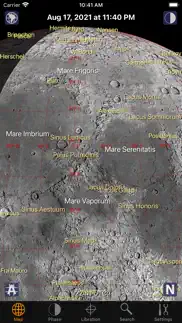 moon atlas iphone capturas de pantalla 3