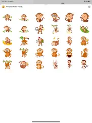 animated monkey friends ipad images 1