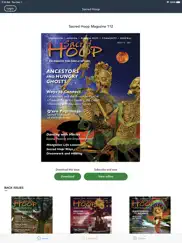 sacred hoop magazine iPad Captures Décran 1