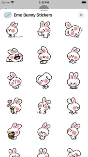 emo bunny stickers iphone images 3