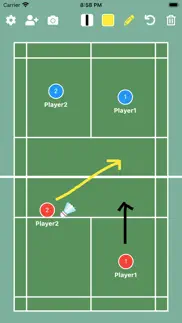 badminton tactic board iphone images 2