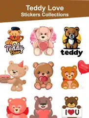 teddy love stickers ipad images 3