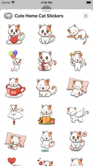 cute home cat stickers iphone images 3