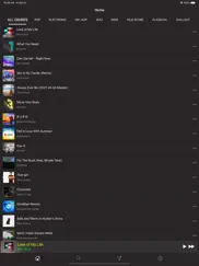 music library - mp3 player iPad Captures Décran 1