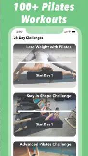 pilates exercises workout plan iphone capturas de pantalla 2