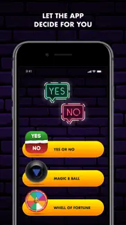 yes or no - decision helper iphone images 1