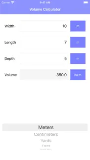 volume calculator pro iphone images 2