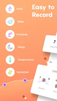 baby tracker lactancia materna iphone capturas de pantalla 1