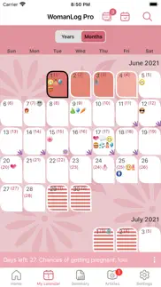 womanlog pro calendar iphone images 2