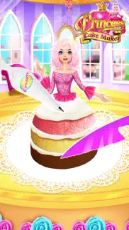 rainbow princess cake maker iphone images 3