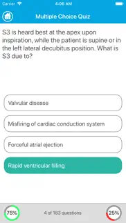 cardiology quiz iphone capturas de pantalla 2